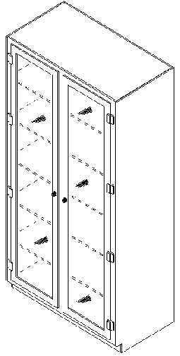 Standard 4-foot Closet Casework